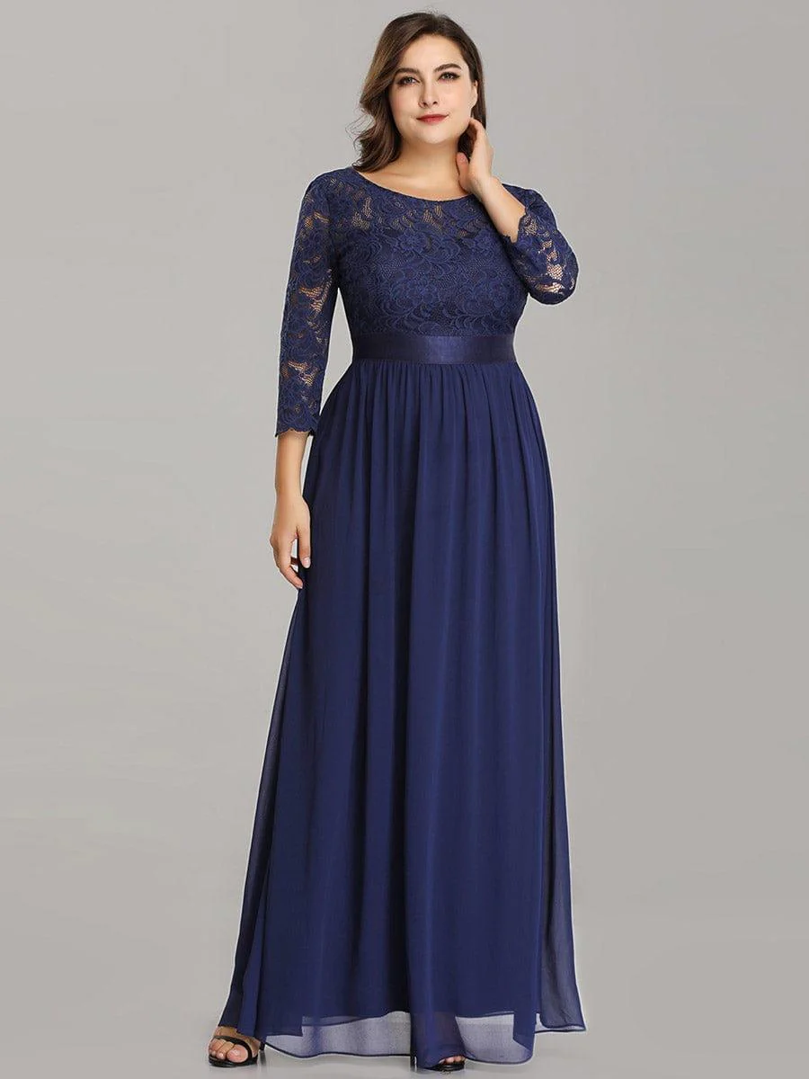 Navy Blue Concert Dresses - Image 25