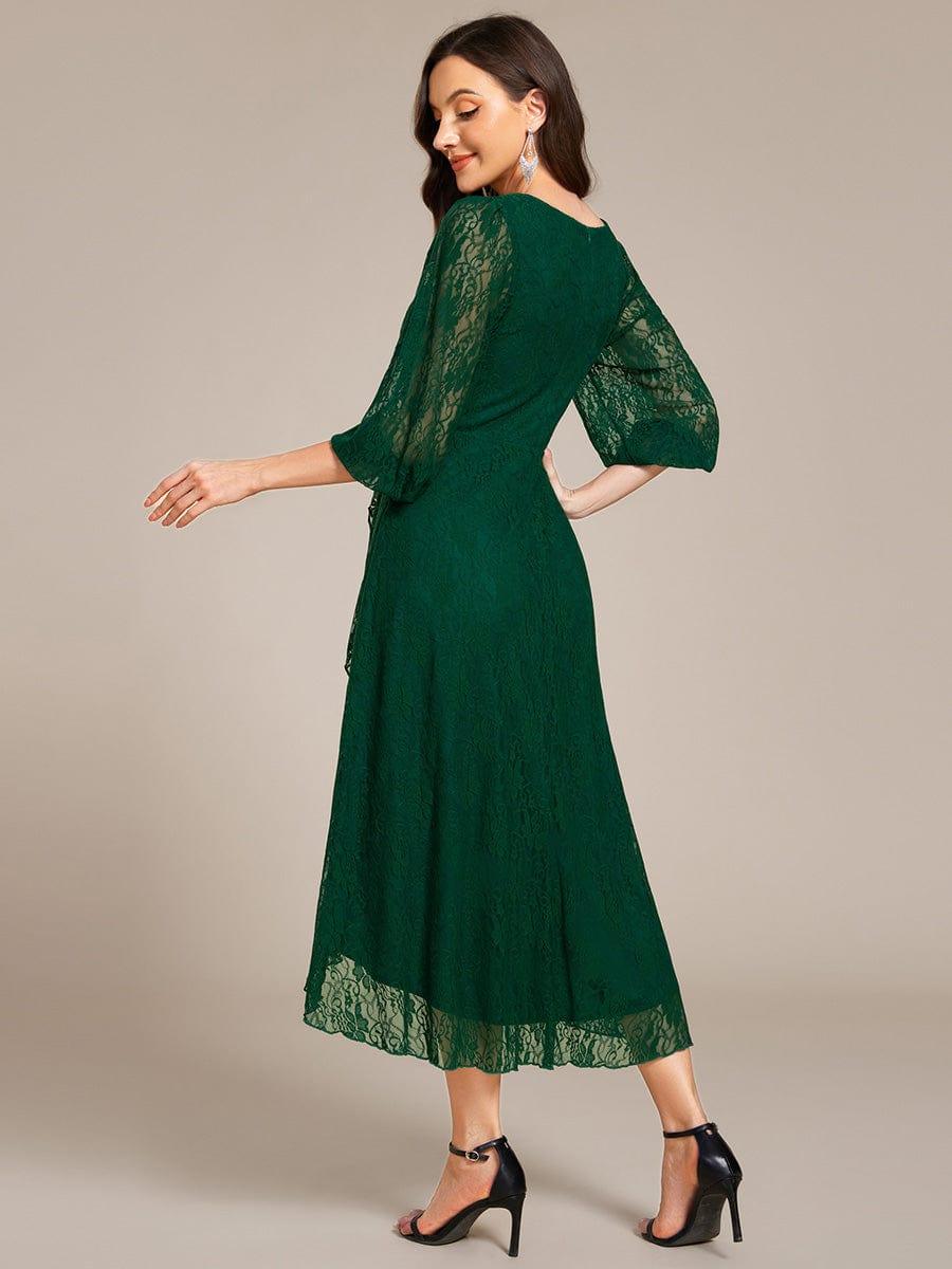 ever CAMILLE|Romantic High-Low Lace Wedding Guest Dress(Final Sale) - Image 42