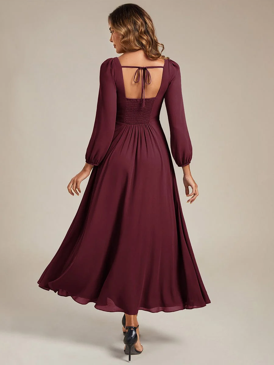 ever LYDIA|Chiffon Lantern Sleeve Maxi Dress - Image 2