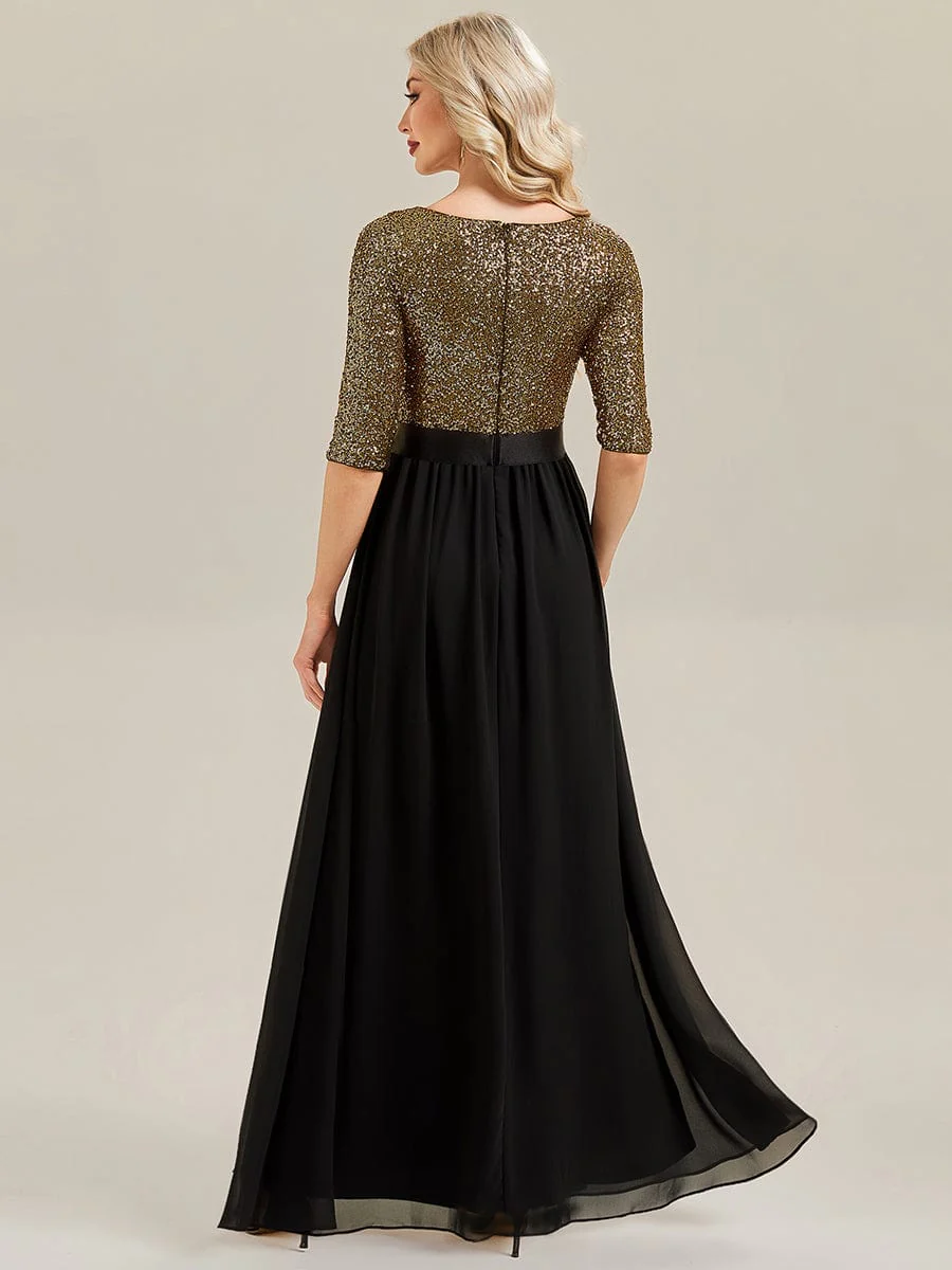 ever EMILIA|Modest Sequin A-Line Maxi Dress - Image 2