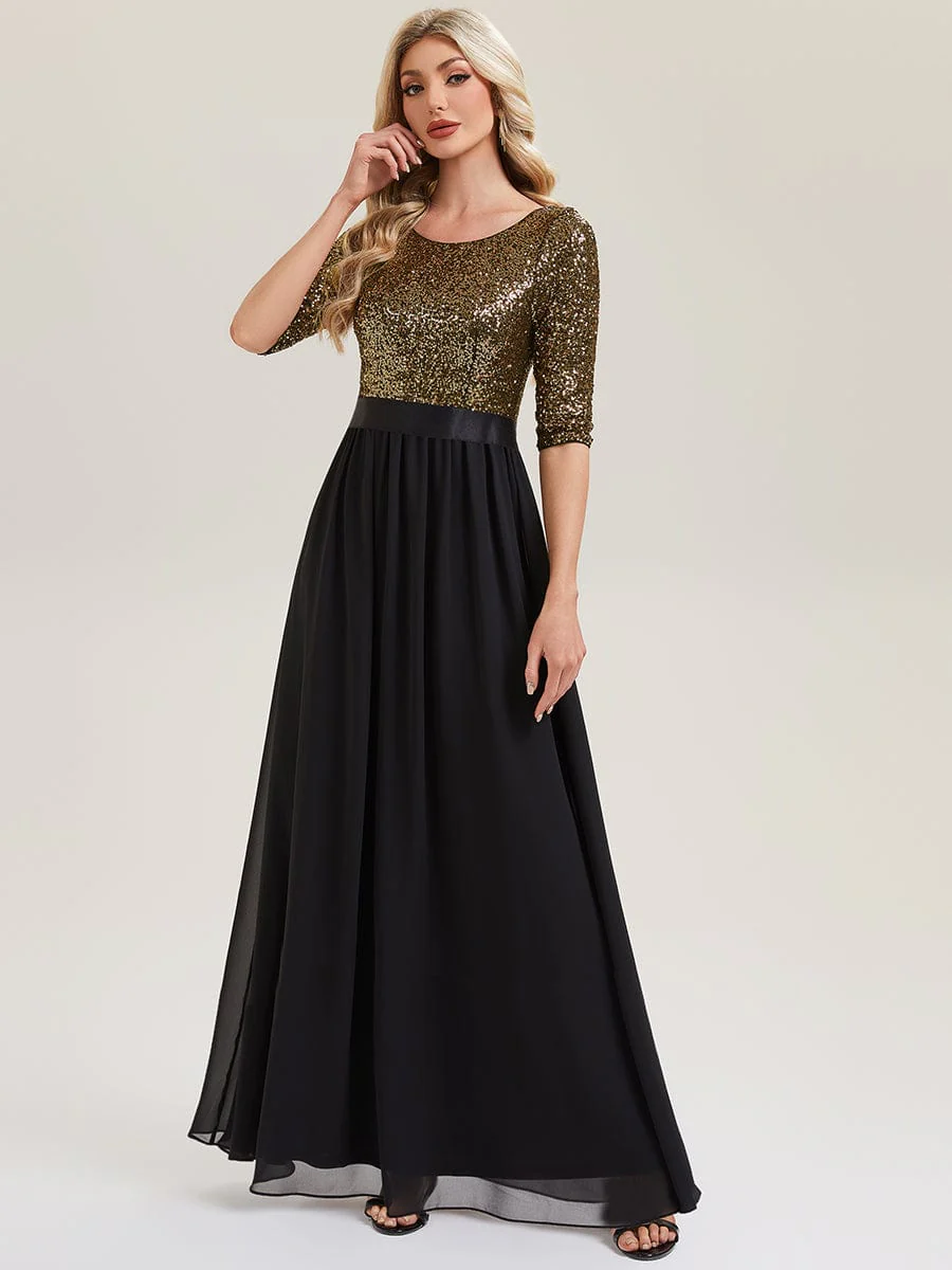 ever EMILIA|Modest Sequin A-Line Maxi Dress - Image 5