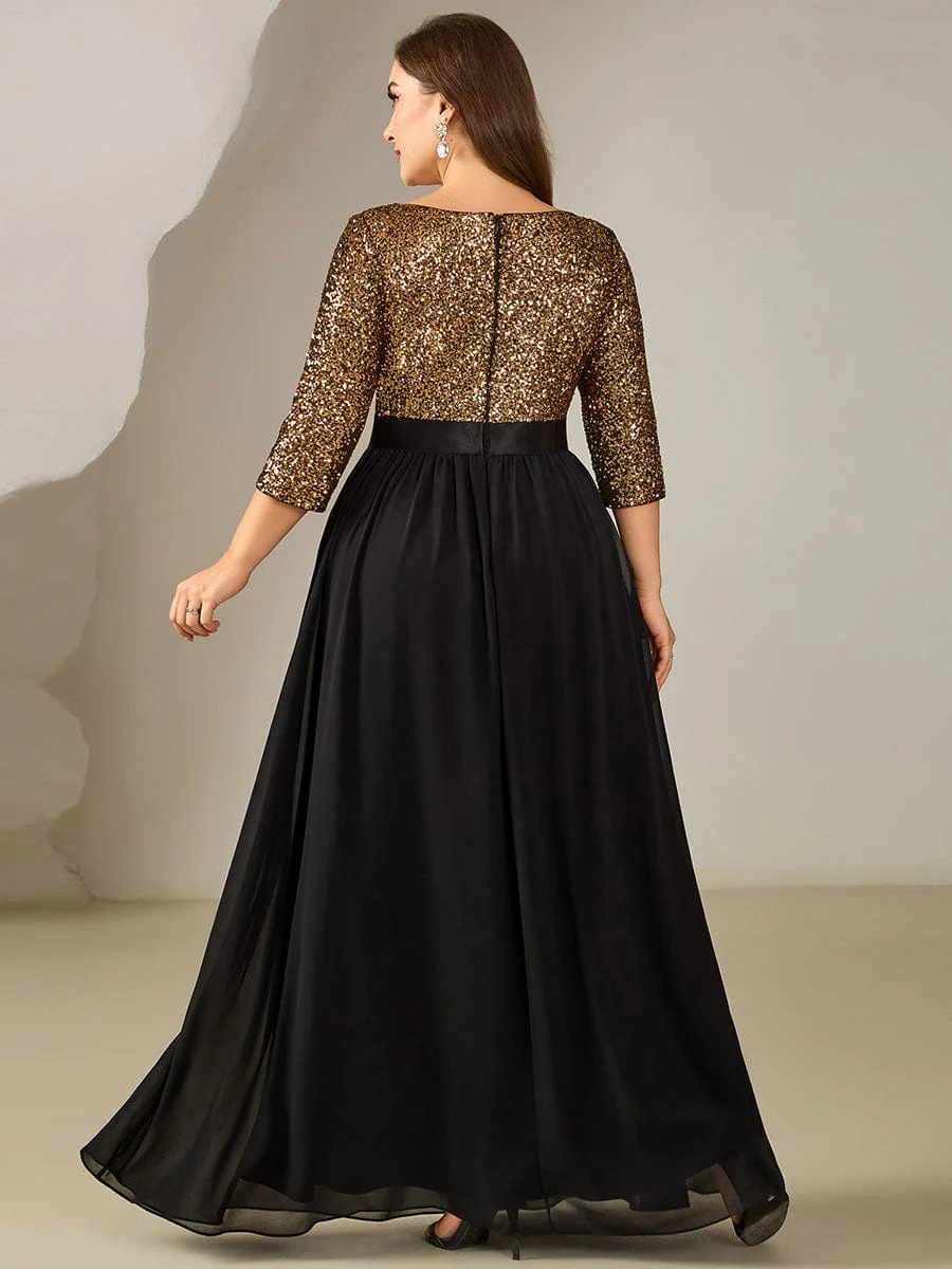 ever EMILIA|Modest Sequin A-Line Maxi Dress - Image 7