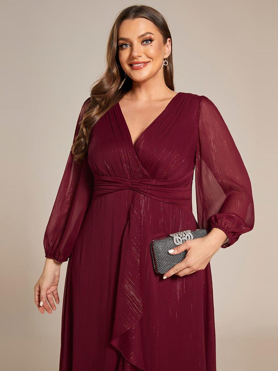 ever EMBER|Glitter Twist Knot A-Line Evening Dress(Final Sale) - Image 45