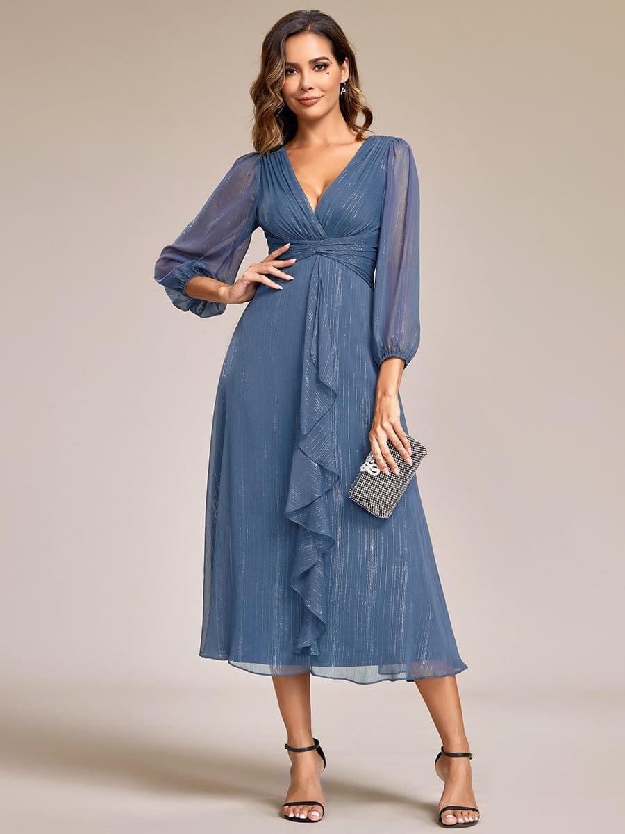 ever EMBER|Glitter Twist Knot A-Line Evening Dress(Final Sale) - Image 46