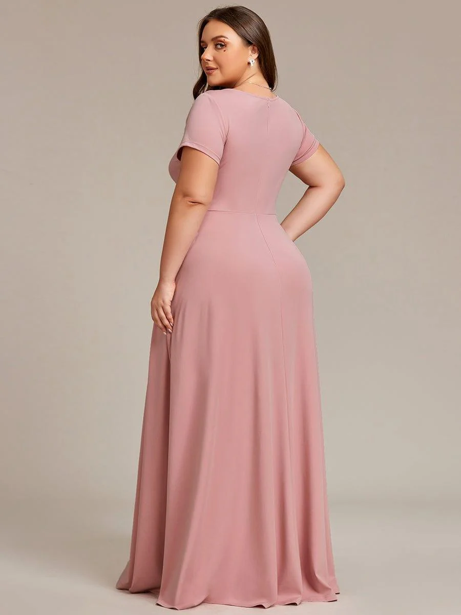 ever TÉRESA|Simple Pleated Empire Waist A-Line Bridesmaid Dress - Image 22