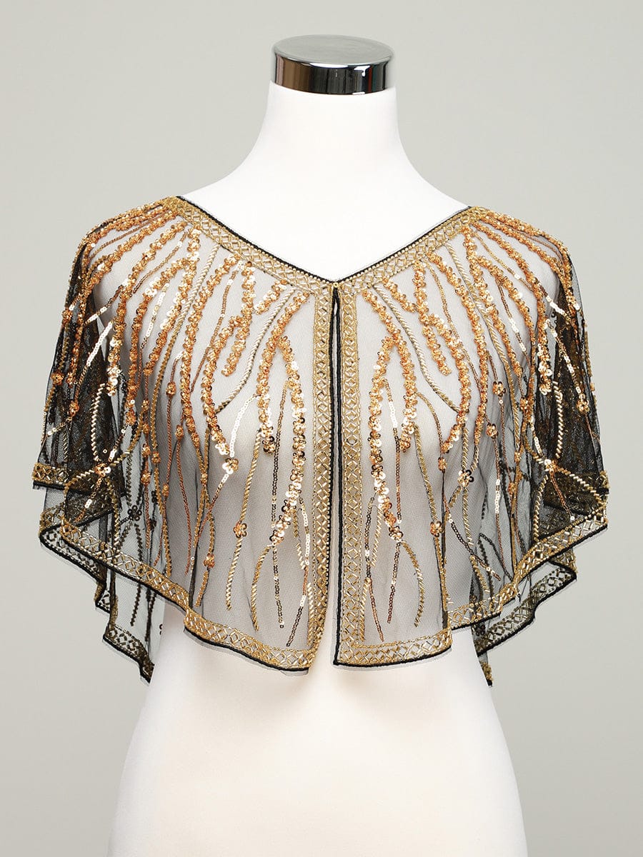 Art Deco Beaded Capelet - Image 9