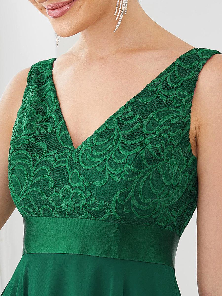 ever COSTA|Stunning V Neck Lace Chiffon Bridesmaid Dress - Image 89