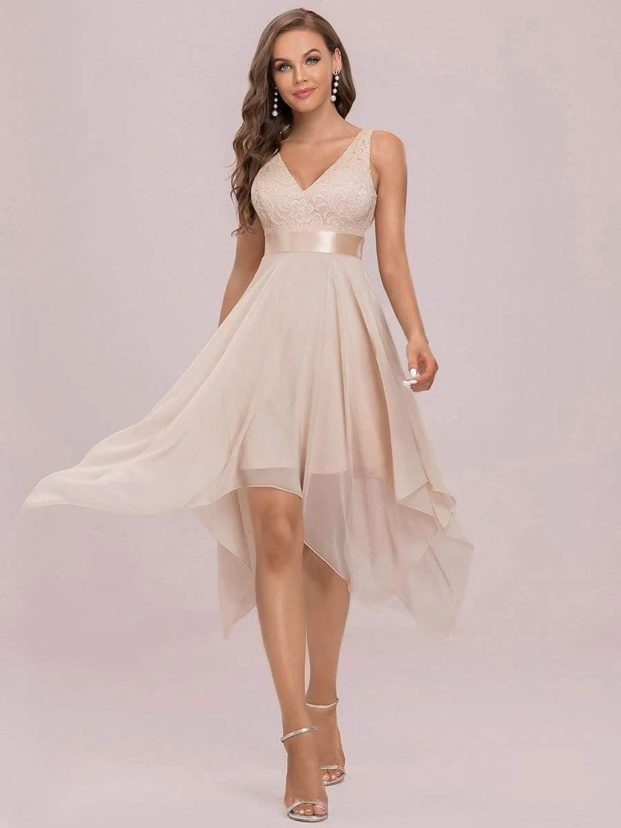 ever COSTA|Stunning V Neck Lace & Chiffon Wedding Guest Dresses for Women - Image 40