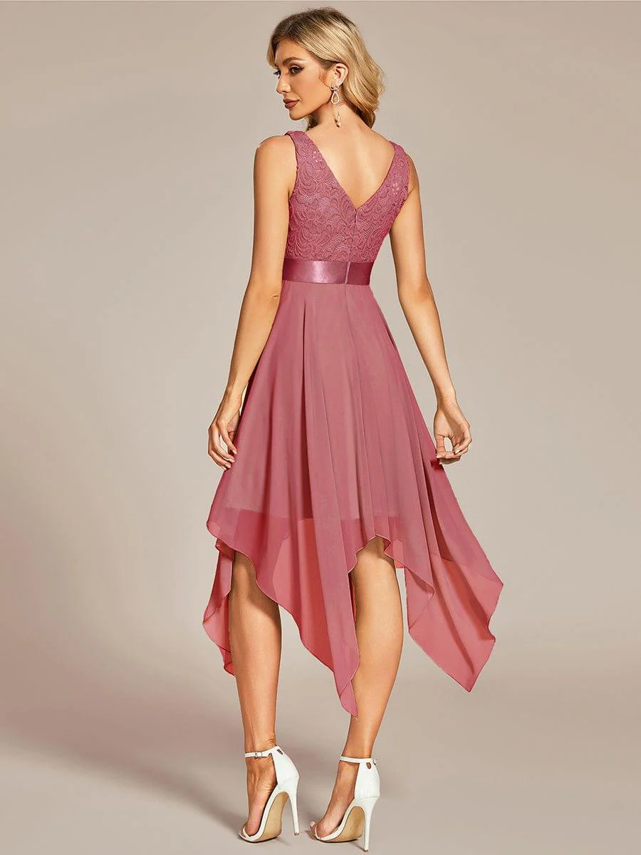 ever COSTA|Stunning V Neck Lace & Chiffon Wedding Guest Dresses for Women - Image 48