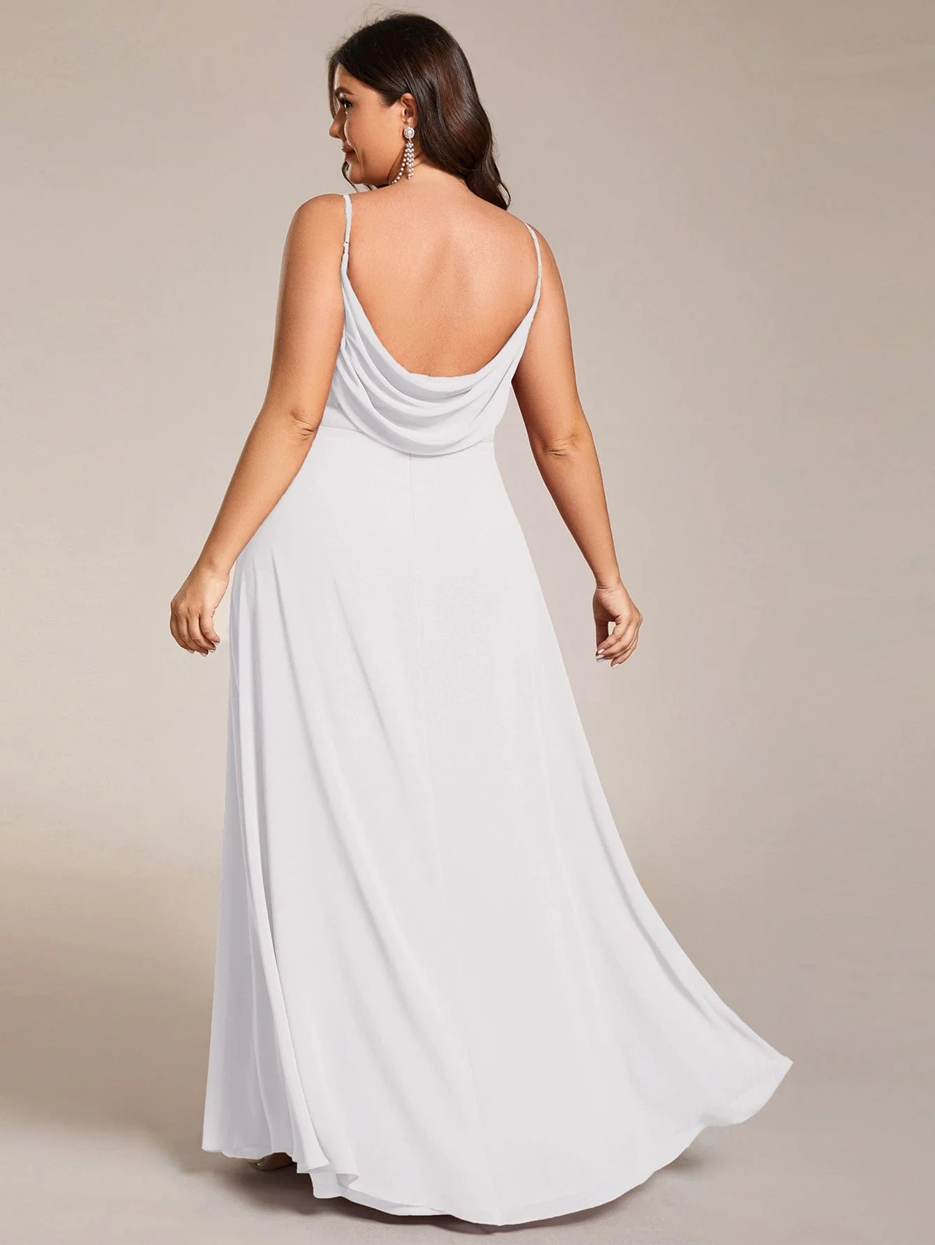 ever NOVA|Sweetheart Draped Back Maxi Bridesmaid Dress - Image 25