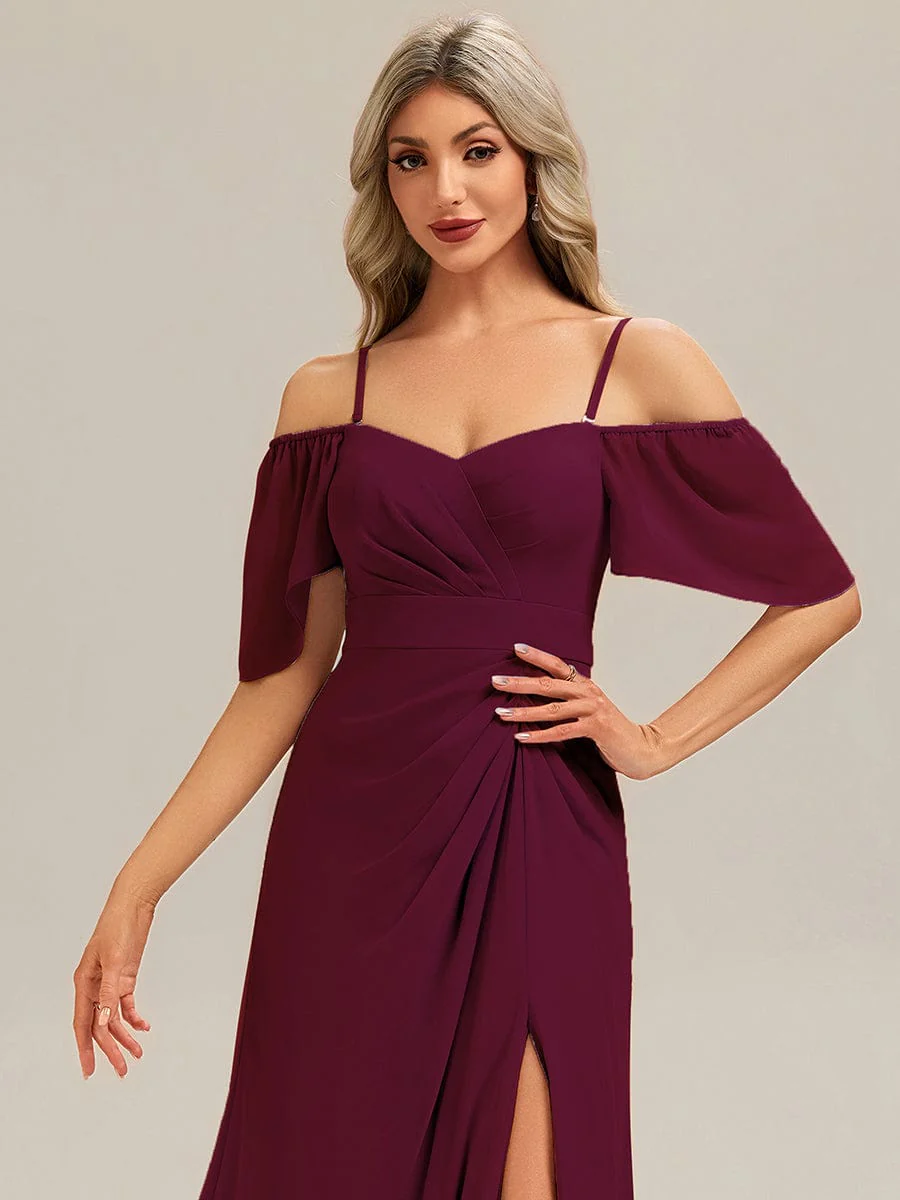 ever ARWEN|Multiway Thigh-High Slit Bridesmaid Dress - Image 14