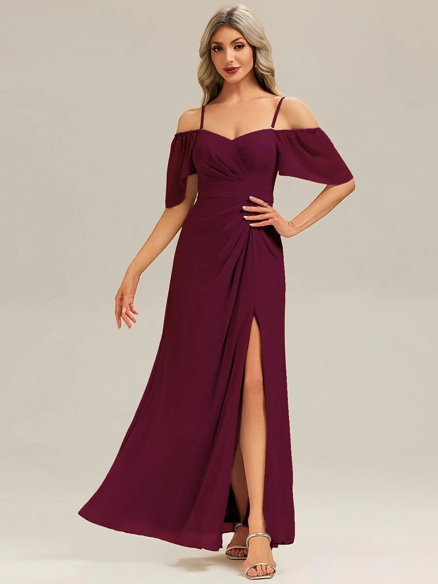 ever ARWEN|Multiway Thigh-High Slit Bridesmaid Dress - Image 6