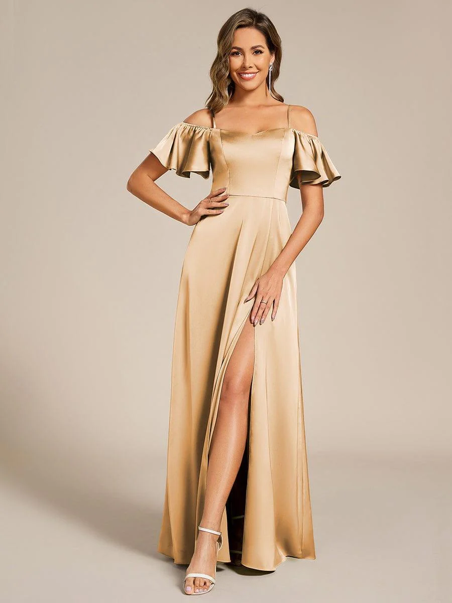 Top Picks Champagne Bridesmaid Gowns - Image 101