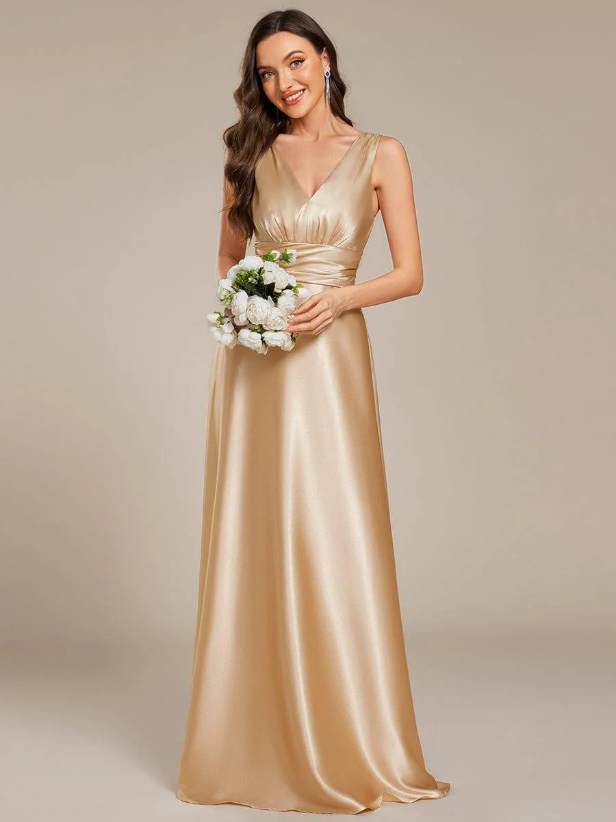 Top Picks Champagne Bridesmaid Gowns - Image 2