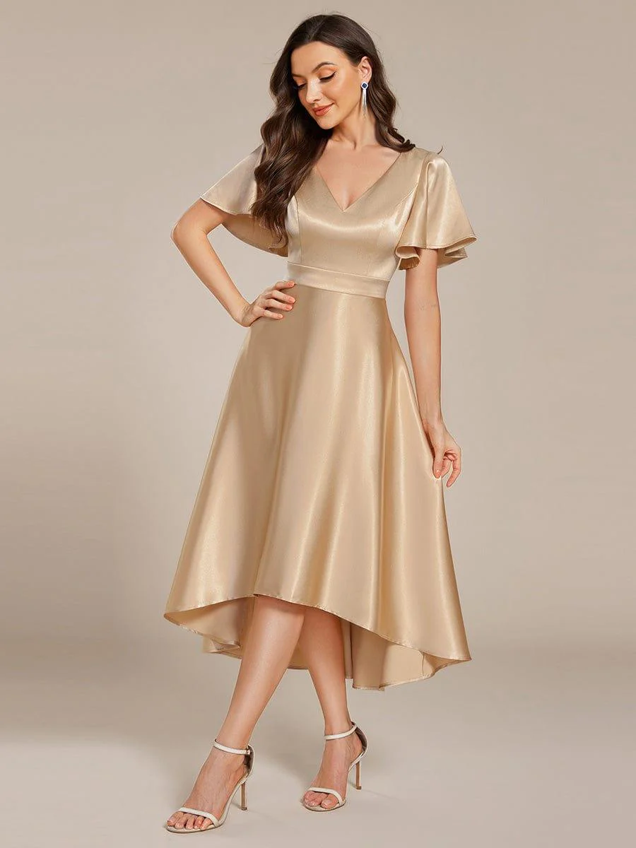 Top Picks Champagne Bridesmaid Gowns - Image 37