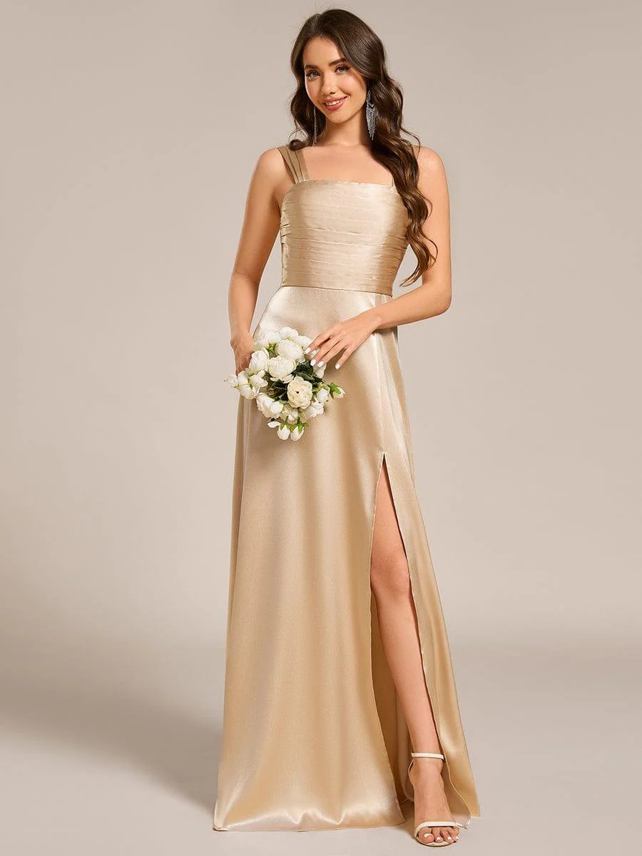 Top Picks Champagne Bridesmaid Gowns - Image 43