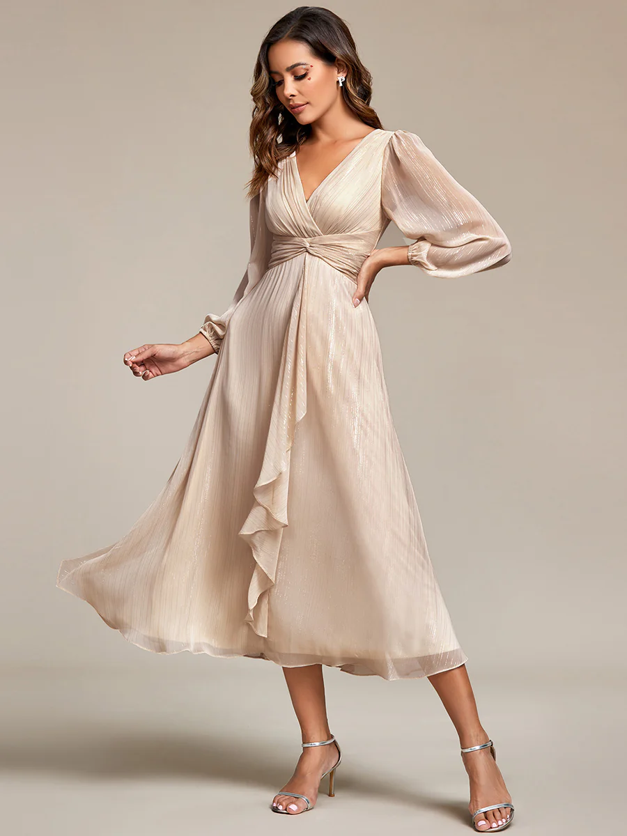 Top Picks Champagne Bridesmaid Gowns - Image 74