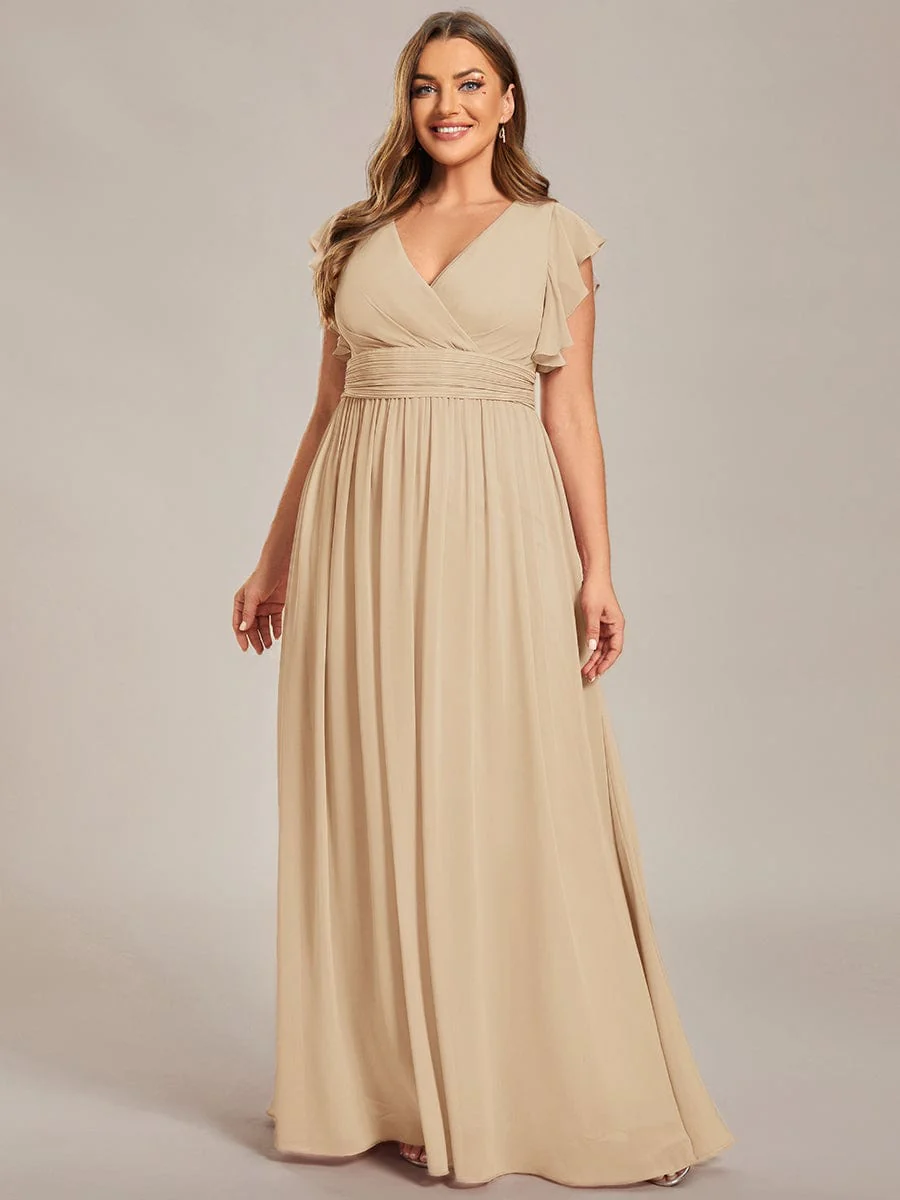 Top Picks Champagne Bridesmaid Gowns - Image 93