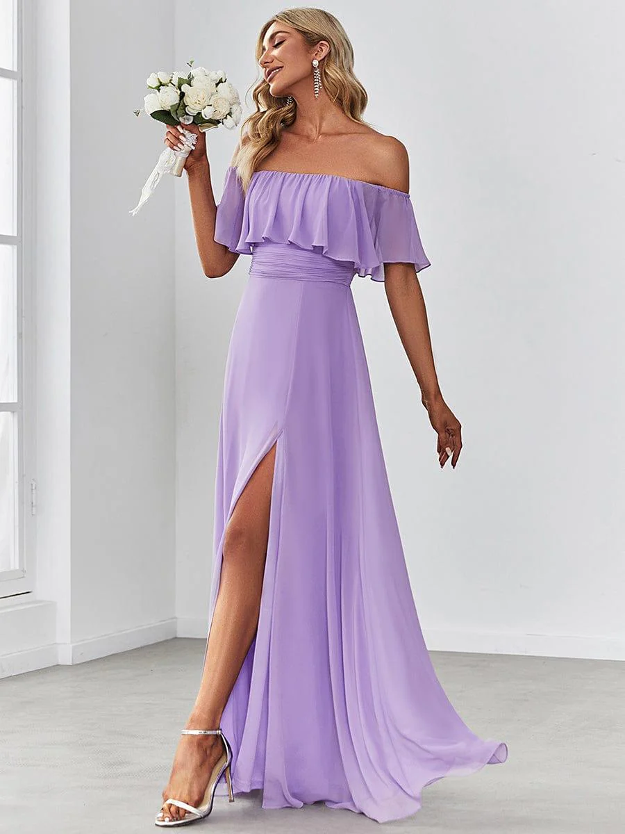 Top Picks Lilac & Lavender Bridesmaid Gowns - Image 36