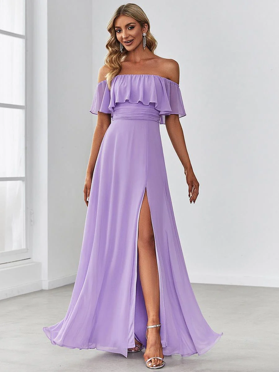 Top Picks Lilac & Lavender Bridesmaid Gowns - Image 40